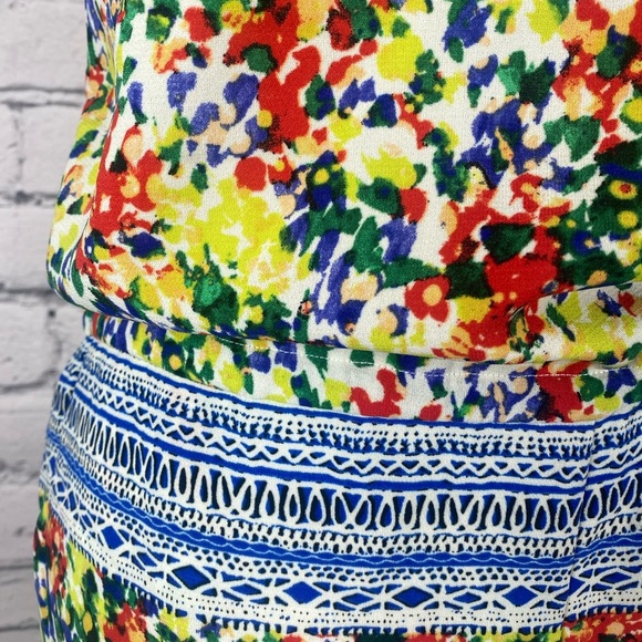 Cabi Floral Adjustable Waist Boho Romper Playsuit size Small - Picture 5 of 12